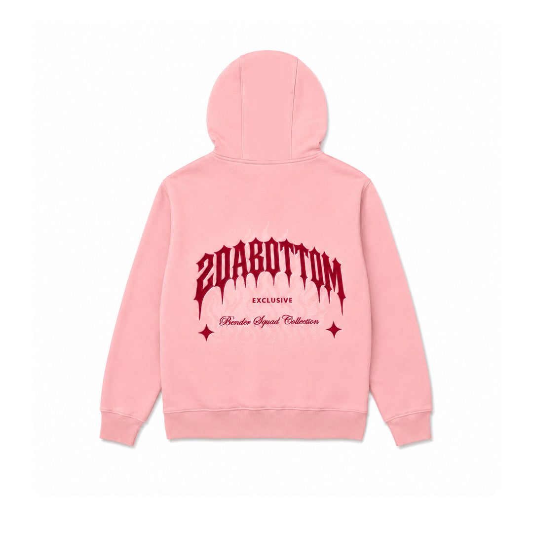 2DB HOODIE - SOFT ROSE PINK
