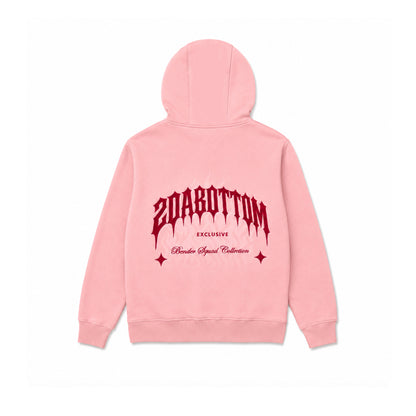 2DB HOODIE - SOFT ROSE PINK