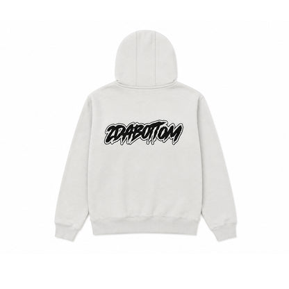 FULL ZIP HOODIE - GREY